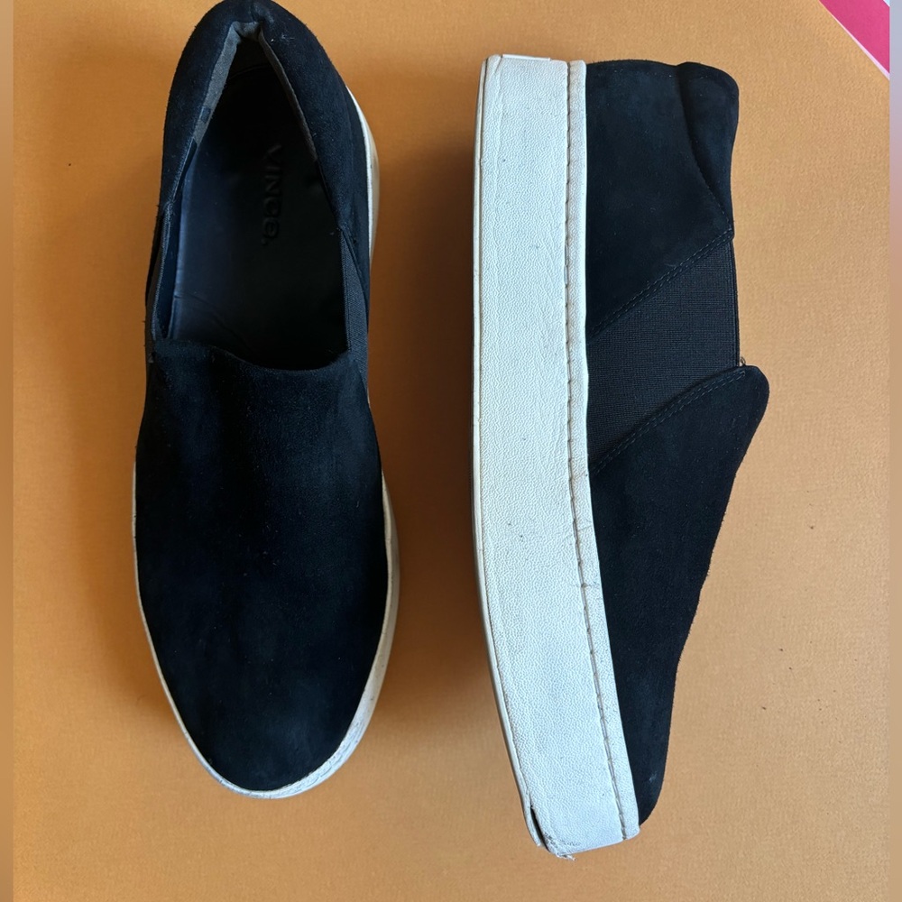 Vince Warren Sneaker In Black Suede - Size 10 - image 6